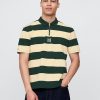 Polo a rayas con el logotipo de Gap × Malbon Polo a rayas con el logotipo de Gap × Malbon
