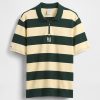 Polo a rayas con el logotipo de Gap × Malbon Polo a rayas con el logotipo de Gap × Malbon