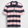 Polo a rayas con el logotipo de Gap × Malbon Polo a rayas con el logotipo de Gap × Malbon