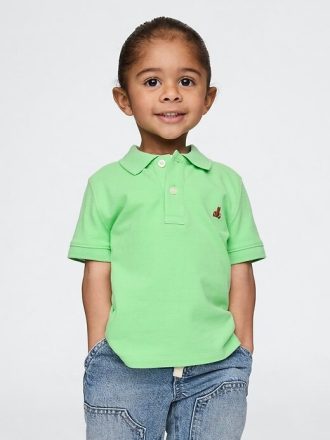 Polo de piqué para bebé y niño pequeño