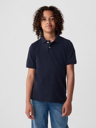 Polo de uniforme para niños