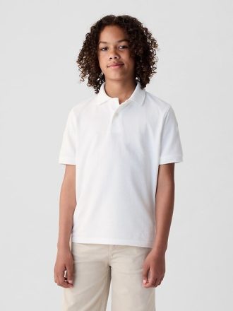 Polo de uniforme para niños