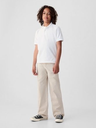 Polo de uniforme para niños