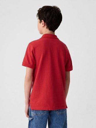 Polo de uniforme para niños