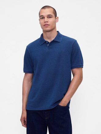 Polo piqué relajado