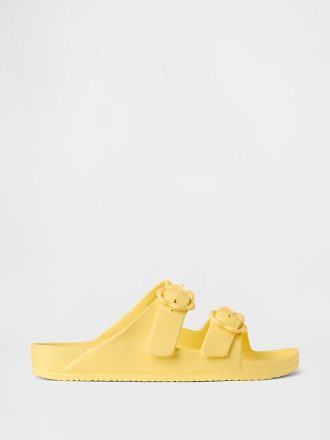 Sandalias con hebilla de flor de EVA para niños