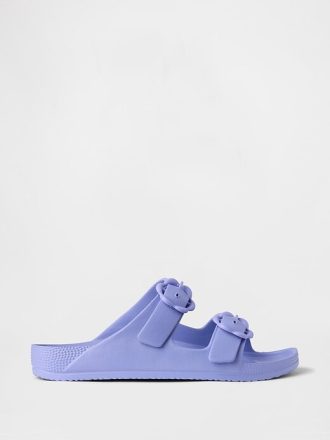 Sandalias con hebilla de flor de EVA para niños