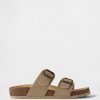 Sandalias de corcho con hebilla para niños