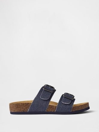 Sandalias de corcho con hebilla para niños