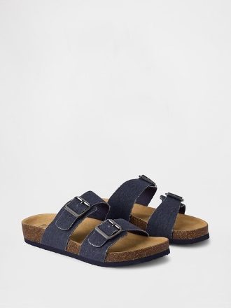 Sandalias de corcho con hebilla para niños