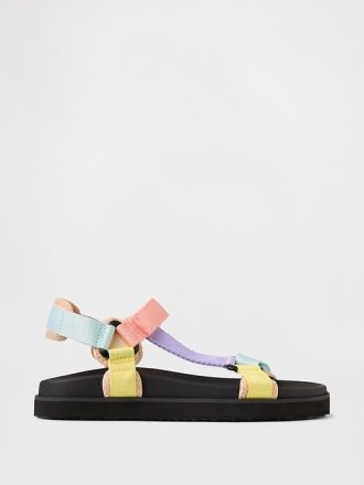Sandalias de lona con tiras para niños Sandalias de lona con tiras para niños