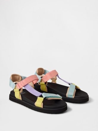 Sandalias de lona con tiras para niños Sandalias de lona con tiras para niños