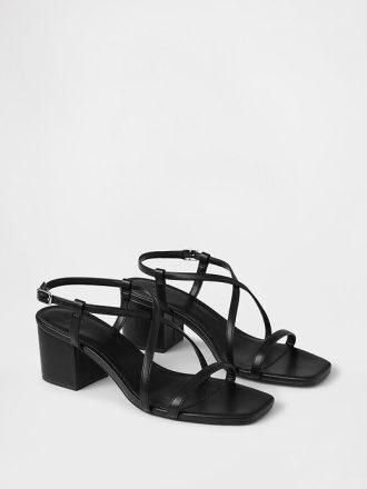 Sandalias de tiras con tacón de bloque