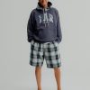 Shorts holgados plisados  de 9.5″ de Gap × Malbon