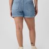 Shorts vaqueros de tiro medio de 5″ para novia Shorts vaqueros de tiro medio de 5″ para novia