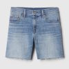 Shorts vaqueros de tiro medio de 5″ para novia Shorts vaqueros de tiro medio de 5″ para novia
