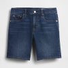 Shorts vaqueros de tiro medio de 5″ para novia Shorts vaqueros de tiro medio de 5″ para novia