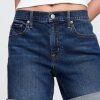 Shorts vaqueros de tiro medio de 5″ para novia Shorts vaqueros de tiro medio de 5″ para novia
