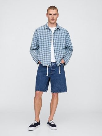Shorts vaqueros holgados de los 90