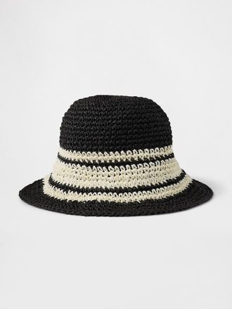 Sombrero de paja a rayas Sombrero de paja a rayas