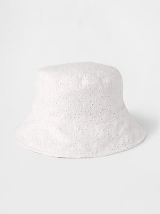 Sombrero de pescador con ojales para niños