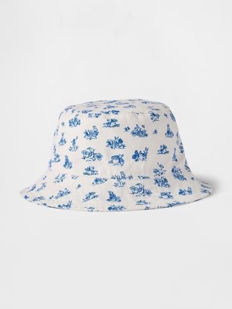 Sombrero de pescador de algodón orgánico Peter Rabbit™ para bebés y niños pequeños
