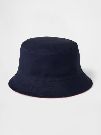 Sombrero de pescador reversible de algodón orgánico para niños
