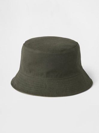 Sombrero de pescador reversible de algodón orgánico para niños