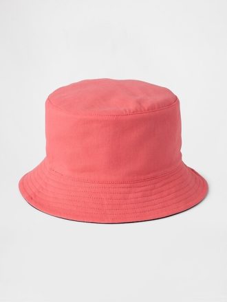 Sombrero de pescador reversible de algodón orgánico para niños