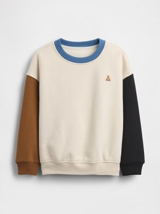 Sudadera con bloques de color vintage para bebés y niños pequeños