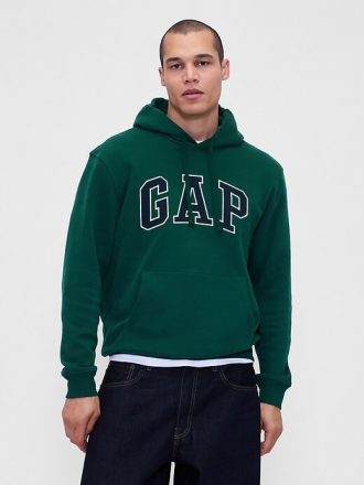 Sudadera con capucha con logotipo de arco VintageSoft para adultos