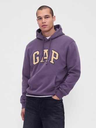 Sudadera con capucha con logotipo de arco VintageSoft para adultos