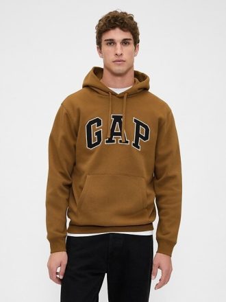 Sudadera con capucha con logotipo de arco VintageSoft para adultos