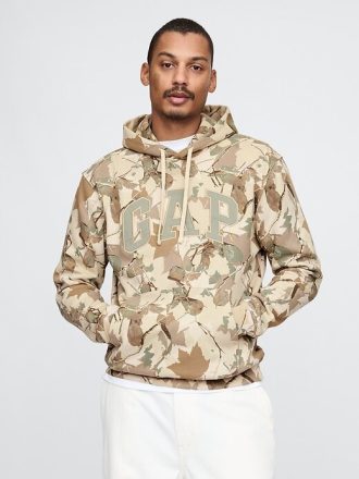 Sudadera con capucha con logotipo de arco VintageSoft para adultos