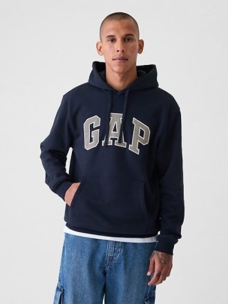 Sudadera con capucha con logotipo de arco VintageSoft para adultos