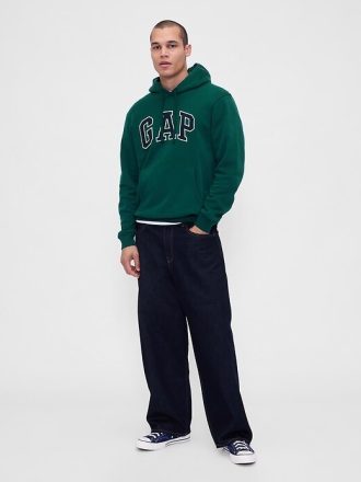 Sudadera con capucha con logotipo de arco VintageSoft para adultos