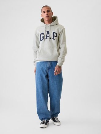 Sudadera con capucha con logotipo de arco VintageSoft para adultos