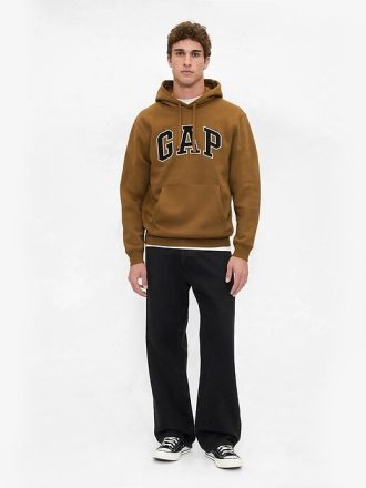 Sudadera con capucha con logotipo de arco VintageSoft para adultos