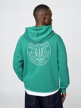 Sudadera con capucha de felpa francesa de peso pesado de Gap