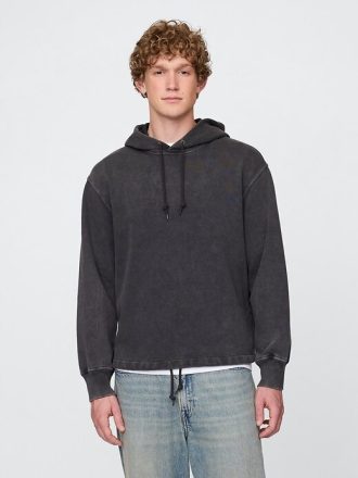 Sudadera con capucha de felpa francesa de peso pesado de Gap