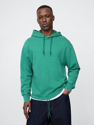 Sudadera con capucha de felpa francesa de peso pesado de Gap