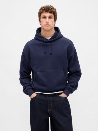 Sudadera con capucha de felpa francesa extra pesada