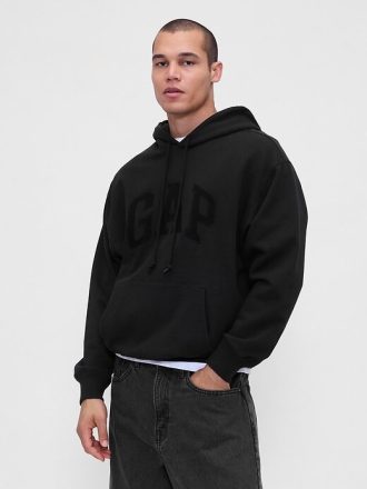Sudadera con capucha deportiva con logotipo de Gap Heavyweight