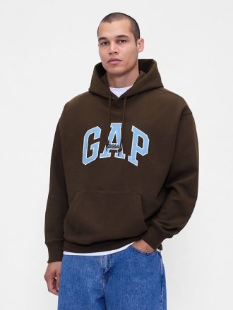 Sudadera con capucha deportiva con logotipo de Gap Heavyweight