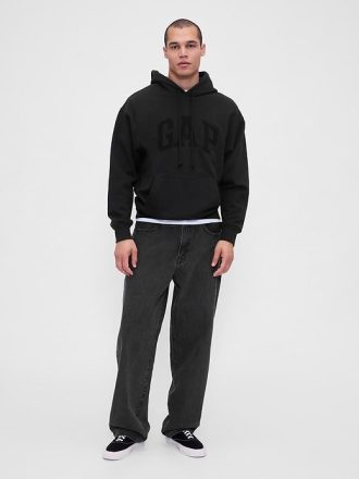 Sudadera con capucha deportiva con logotipo de Gap Heavyweight