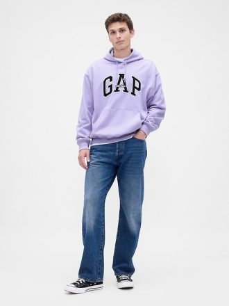 Sudadera con capucha deportiva con logotipo de Gap Heavyweight