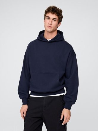 Sudadera con capucha extragrande y de peso pesado