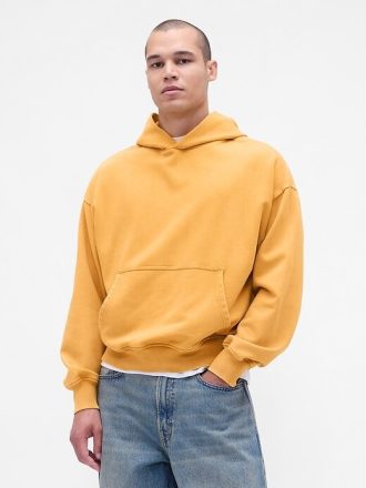 Sudadera con capucha extragrande y de peso pesado