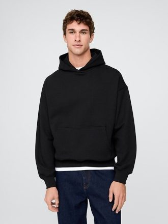 Sudadera con capucha extragrande y de peso pesado