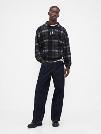 Sudadera con capucha extragrande y de peso pesado